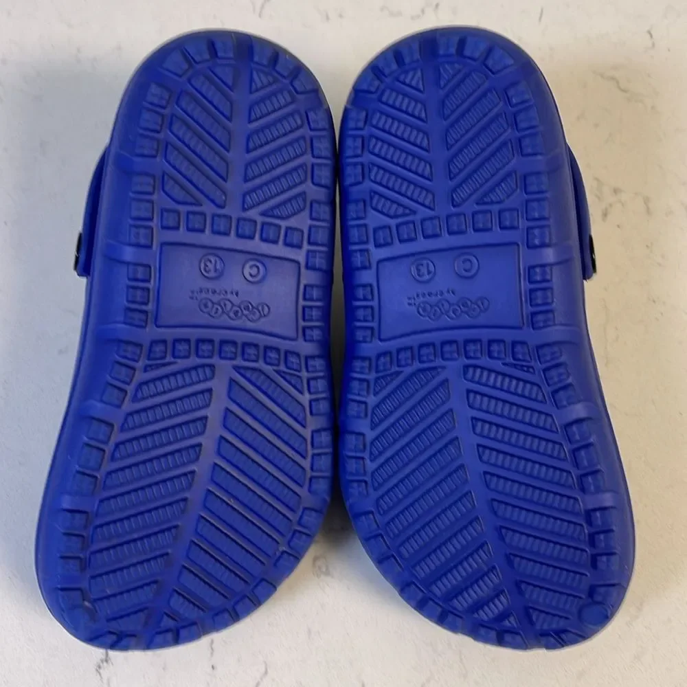 Jibbitz By Crocs Fleece Lined Crocs Royal Blue Size 13 Kids
